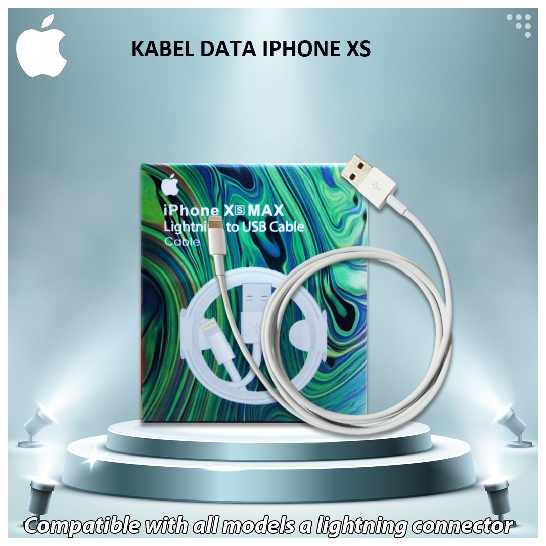KABEL DATA IPHONE XS ORI 99% (DL)